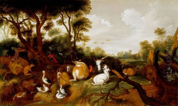 Orpheus Charming the Animals with his Music - view 1