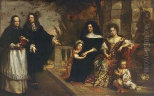 Family Group in a Garden thumbnail
