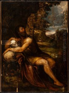 Saint John the Baptist by Titian