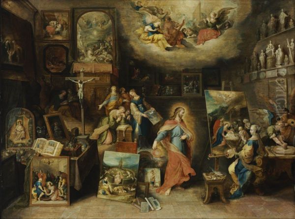 Christ in the Studio (Pictura Sacra) - view 1