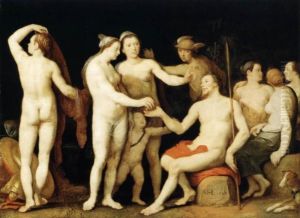 The Judgement of Paris by Cornelis van Haarlem
