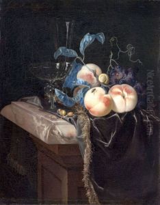 Fruit Still Life by Willem Van Aelst