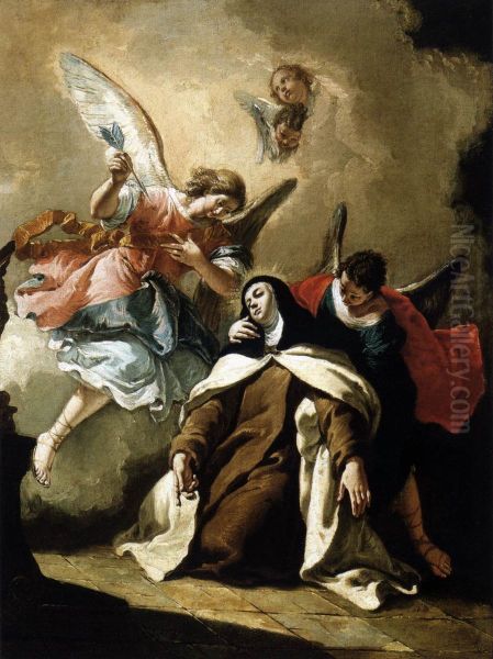 Ecstasy of St Therese - view 1