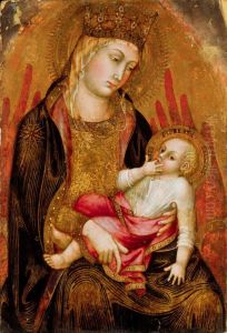 Vierge et Enfant by Taddeo Di Bartolo
