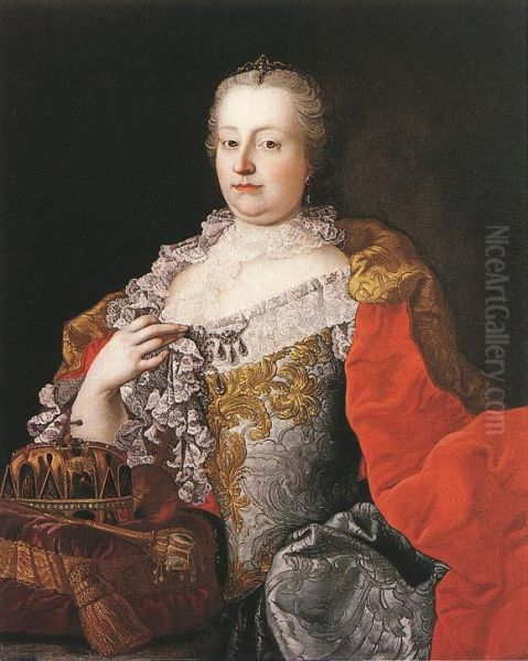 Portrait of the Empress Maria Theresia as Queen of Hungary (1717-1780) - view 1