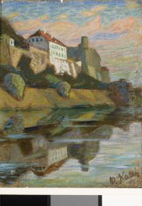 ,,Toompea vaade" by Oskar Kallis