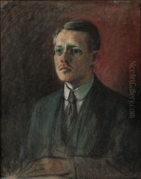 ,,Prof. A. Saareste portree" - view 1