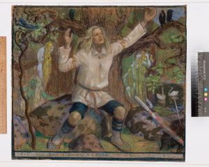 ,,Kalevipoja laul" by Oskar Kallis