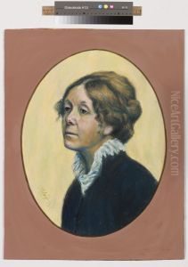 ,,Marie Underi portree" by Ants Laikmaa