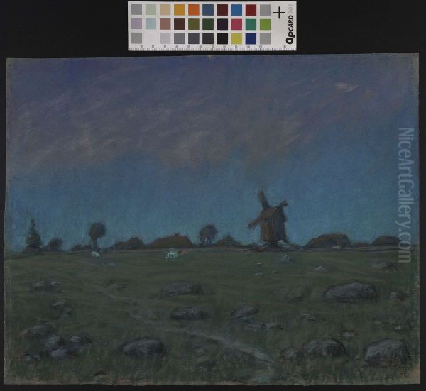 ,,Maastik tuulikuga" - view 1