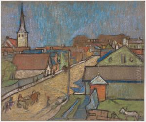 ,,Paide vaade" by August Roosileht