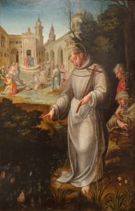 Santo Antonio pregando aos peixes