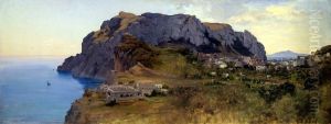 The Island of Capri by Antal Ligeti