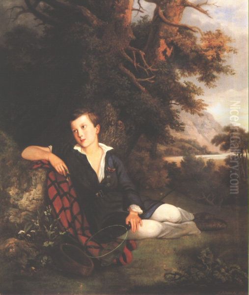 Portrait of Lorand Eotvos as a Young Man - view 1