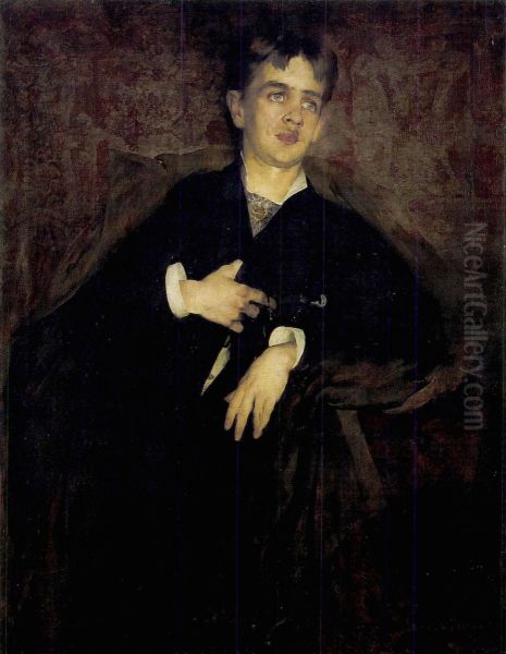 Portrait of Bertalan Karlovszky - view 1