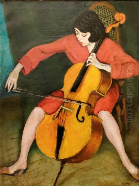 Cellist - view 1