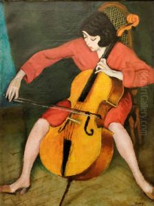 Cellist by Robert Bereny