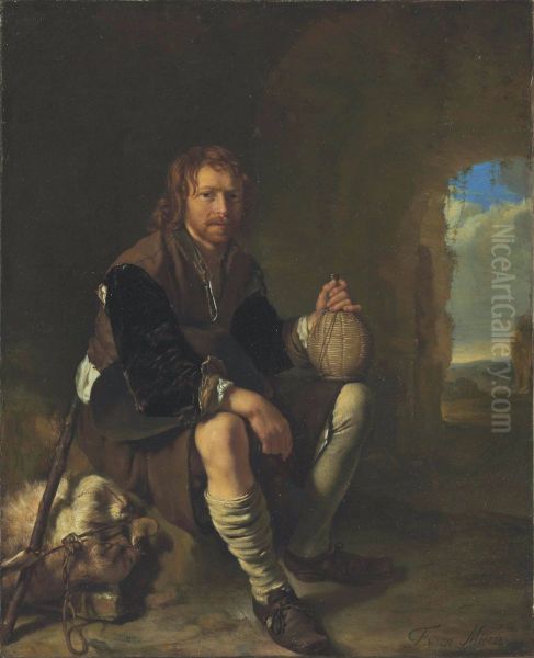 Resting Traveller - view 1