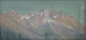 Pohlad na Vysoke Tatry by Nandor Katona