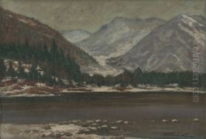 Pohlad na Vysoke Tatry by Nandor Katona