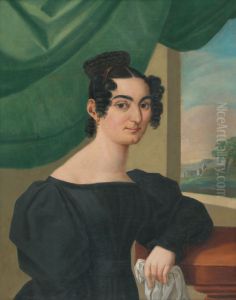 Dama z rodiny Stankay? by Ernest Zmetak Art Gallery