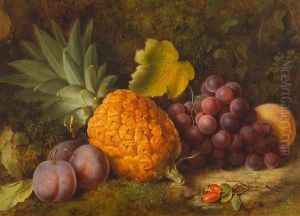 Still Life Of Fruit And Moss Still Life Of Fruit And Moss