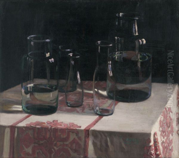 Still Life with Bottles - view 1