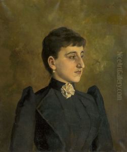 Podobizen Justiny Bartakovej z Humpolca by Cyril Kutlik
