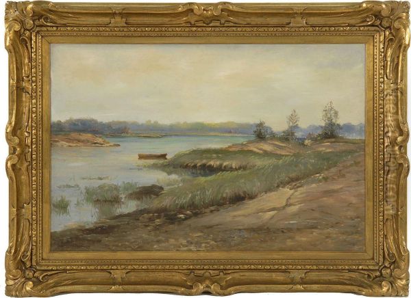 Misty Morning, Larchmont" - view 1
