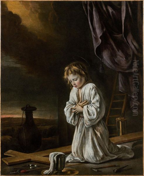 Child Christ before the instruments of the Passion - view 1