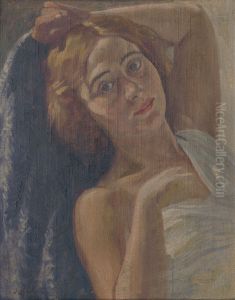Portrait of Marta Krasovej by Ivan Zabota