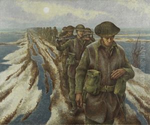 Infantry, near Nijmegen, Holland
