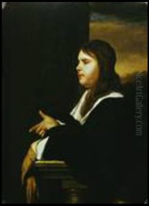 Portrait of a Man (Willem van Mieris? Jan van Mieris? Jan van der Spelt? Stephanus Marchant? by Frans van Mieris