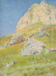 Studia krajiny z okolia Sulovskeho Podhradia by Milos Slovak
