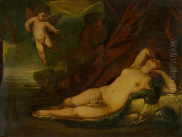 Venusa s amorkom a satyr - kopia - view 1