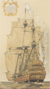 "galleon by Cyrus Durand Chapman
