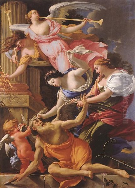 Saturn, Conquered by Amor, Venus and Hope - view 1
