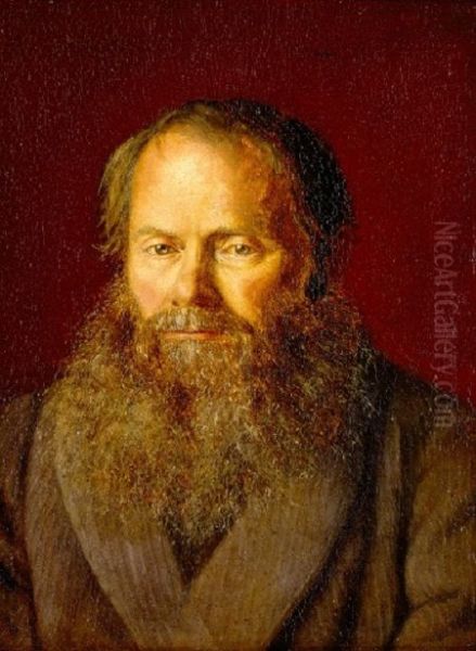 Portrait of Henrik Nikolai Kroyer - view 1