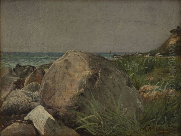 Store sten pa Strandkanten Eno - view 1