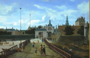 Antonispoort, Amsterdam by Jan Van Der Heyden