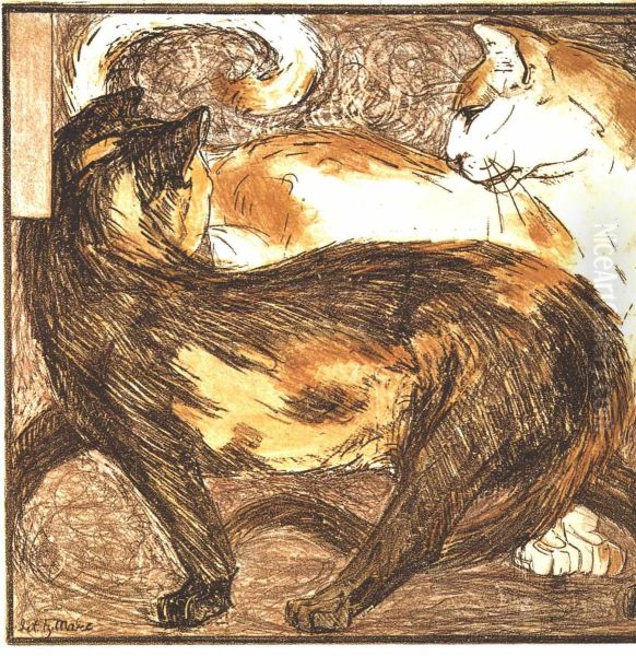Two Cats - view 1