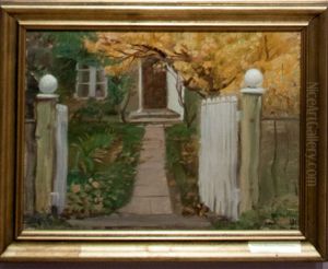 The entrance to our garden