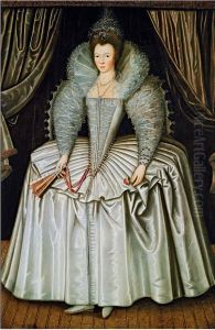 Portrait of a lady by English School