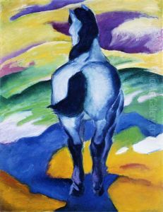 Blaues Pferd II