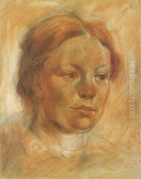 Girl's Head - view 1