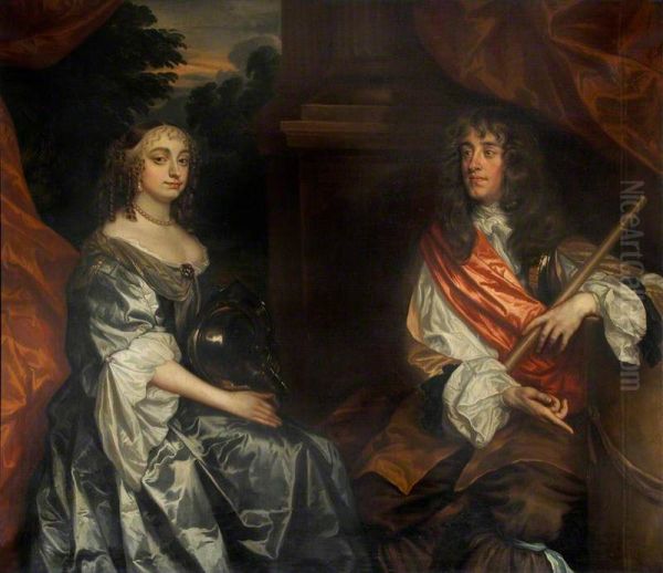James, Duke of York, later King James II (1633 - 1701), and Anne Hyde, Duchess of York (1637 - 1671) - view 1