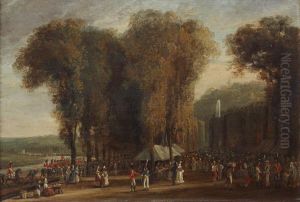 The Garden of St Cloud, Sunday, 10 September 1815 by Amelia Long