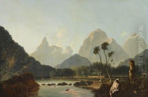 View of Oaitepeha Bay, Tahiti by William Hodges