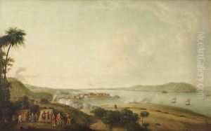 British Attack on the Citadel of Martinique, January, 1762 by Dominic Serres