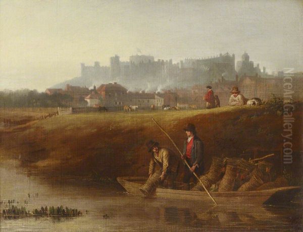 A Distant View of Windsor Castle - view 1